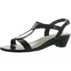 Jones New York Carmeyy Strappy Slingback Wedge Sandals In Black