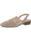 Jones New York Carolton Embroidered Slingback Shoes In Gold