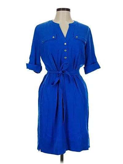 Pre-owned Jones New York Casual Dress In Blue