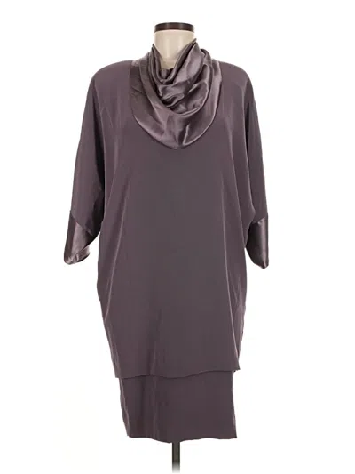 Pre-owned Jones New York Casual Dress In Gray