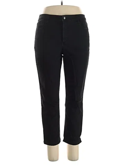 Pre-owned Jones New York Casual Pants In Black