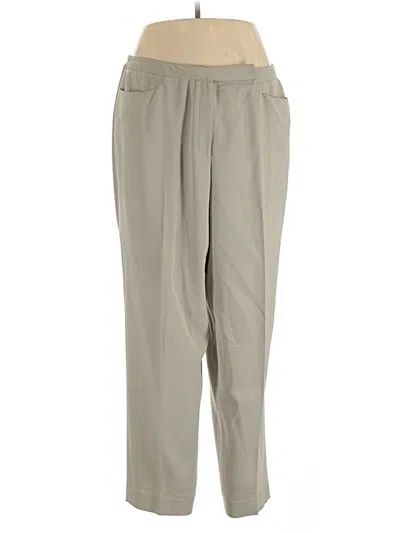 Pre-owned Jones New York Casual Pants In Gray