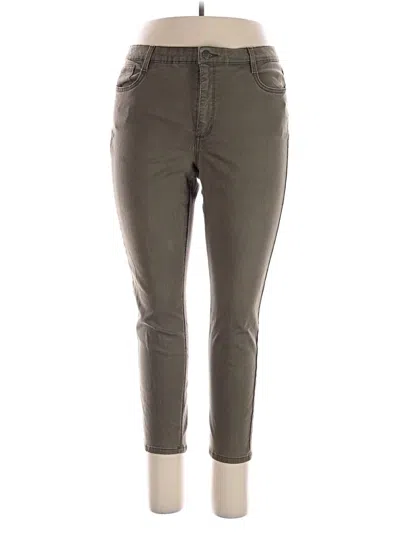 Pre-owned Jones New York Casual Pants In Green