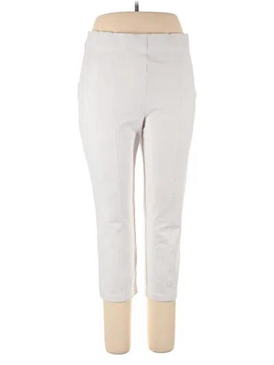 Pre-owned Jones New York Casual Pants In Ivory
