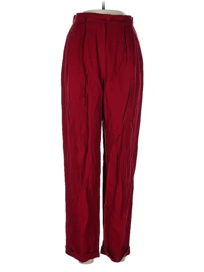 Pre-owned Jones New York Casual Pants In Red