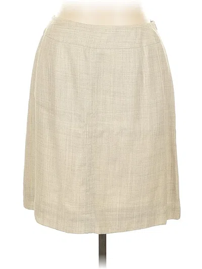 Pre-owned Jones New York Casual Skirt In Brown