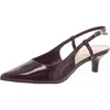Jones New York Charla Womens Adjustable Manmade Slingback Heels In Multi