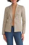 Jones New York Check Faux Double Breasted Blazer In Multi