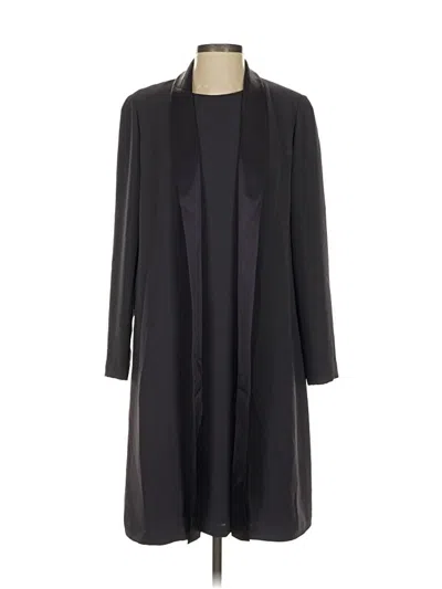 Pre-owned Jones New York Coat In Purple