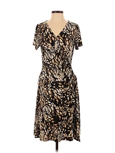 Pre-owned Jones New York Cocktail Dress In Brown