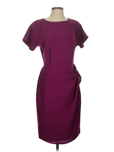 Pre-owned Jones New York Cocktail Dress In Burgundy