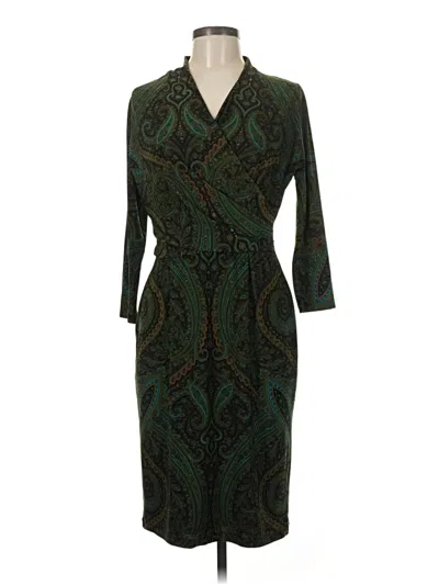 Pre-owned Jones New York Cocktail Dress In Green