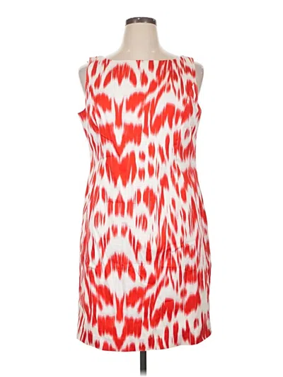 Pre-owned Jones New York Cocktail Dress In Red