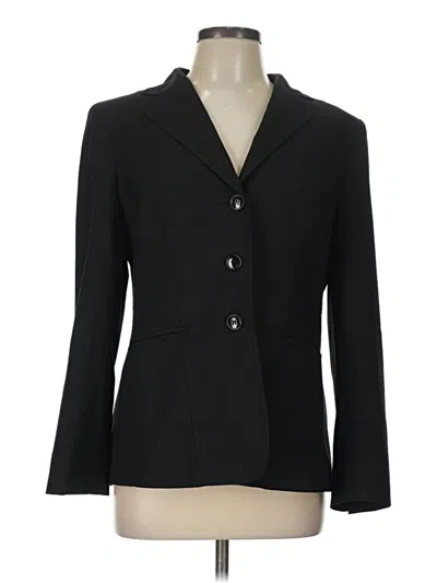 Pre-owned Jones New York Collection Blazer Jacket In Black