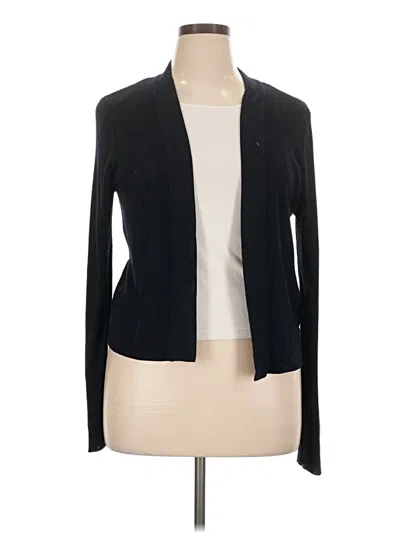 Pre-owned Jones New York Collection Cardigan Sweater In Black