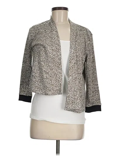 Pre-owned Jones New York Collection Cardigan Sweater In Tan