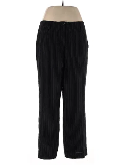 Pre-owned Jones New York Collection Casual Pants In Black