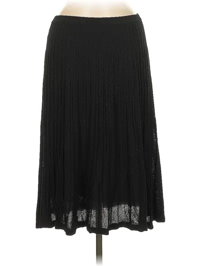 Pre-owned Jones New York Collection Casual Skirt In Black