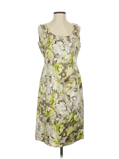 Pre-owned Jones New York Collection Cocktail Dress In Green