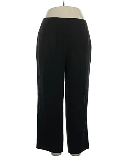 Pre-owned Jones New York Collection Dress Pants In Black