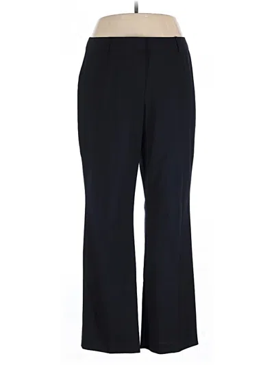 Pre-owned Jones New York Collection Dress Pants In Black