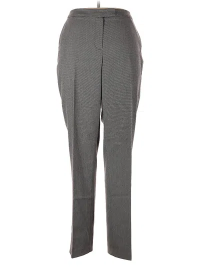 Pre-owned Jones New York Collection Dress Pants In Gray