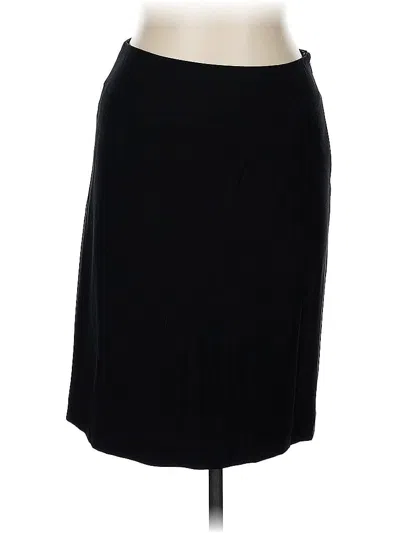 Pre-owned Jones New York Collection Formal Skirt In Black