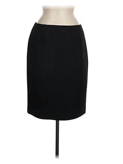 Pre-owned Jones New York Collection Formal Skirt In Black