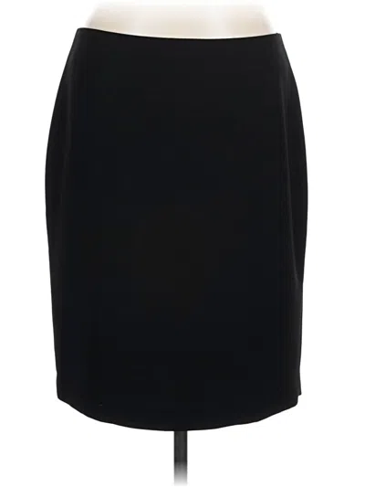 Pre-owned Jones New York Collection Formal Skirt In Black