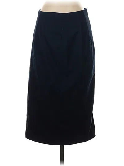 Pre-owned Jones New York Collection Formal Skirt In Blue