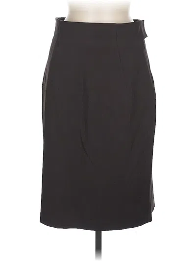 Pre-owned Jones New York Collection Formal Skirt In Gray