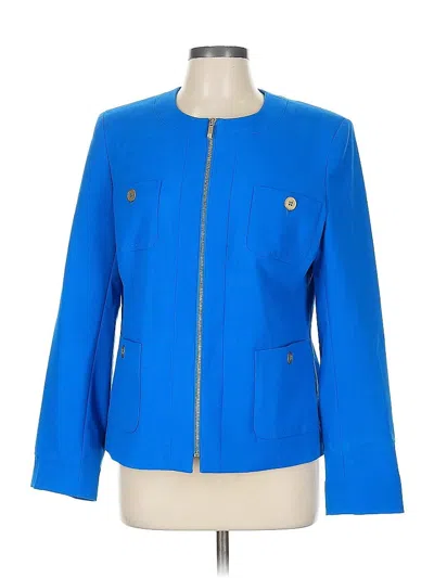 Pre-owned Jones New York Collection Jacket In Blue
