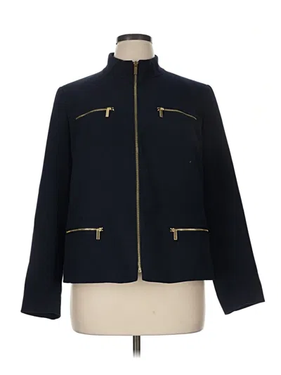 Pre-owned Jones New York Collection Jacket In Blue
