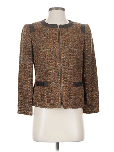 Pre-owned Jones New York Collection Jacket In Brown