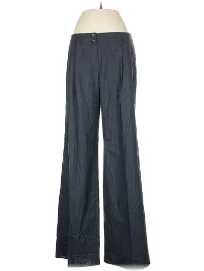Pre-owned Jones New York Collection Wool Pants In Gray