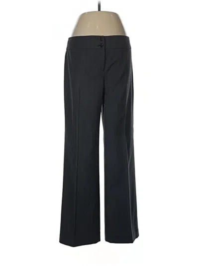 Pre-owned Jones New York Collection Wool Pants In Gray