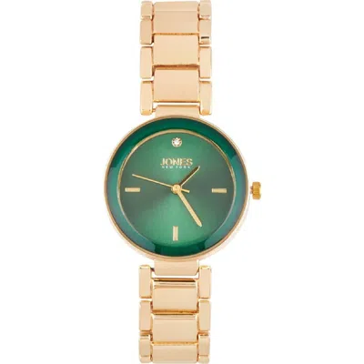 Jones New York Crystal Sunray Quartz Bracelet Watch, 32.5mm In Multi