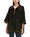 Jones New York Dakota Poncho In Black