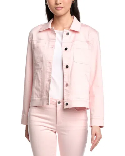 Jones New York Denim Jacket In Pink