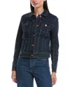 Jones New York Denim Trucker Jacket In Blue