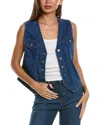 Jones New York City Denim Vest, Shore Wash In Blue