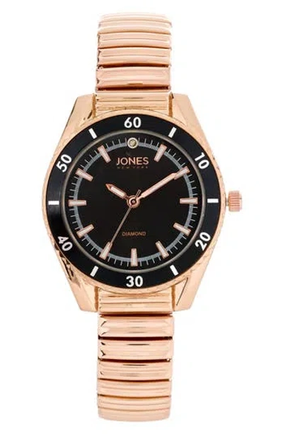 Jones New York Diamond Accent Bracelet Watch, 33mm In Gold