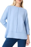 Jones New York Dolman Sleeve Top In Blue