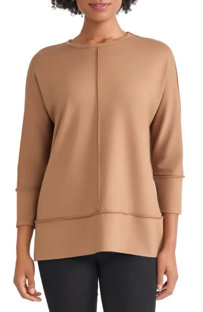 Jones New York Dolman Sleeve Top In Brown