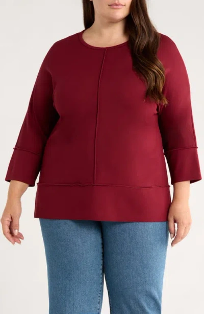 Jones New York Dolman Sleeve Top In Gold