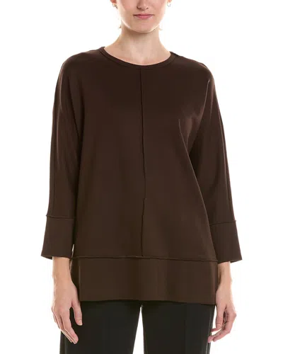 Jones New York Dolman Sleeve Tunic In Brown