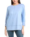 Jones New York Dolman Sleeve Top In Blue