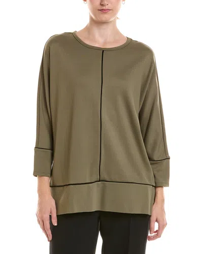 Jones New York Dolman Sleeve Tunic In Green
