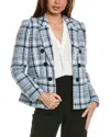 Jones New York Women's Faux Double-breasted Jacket In Multi