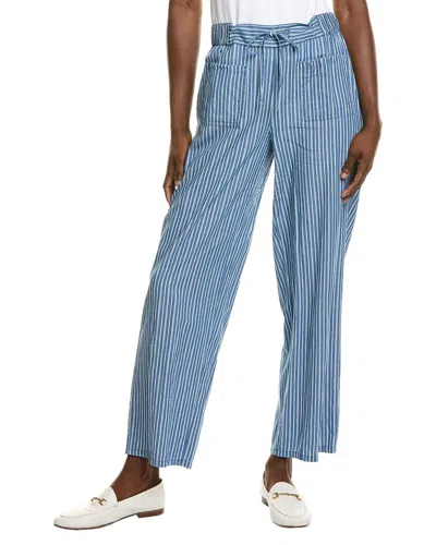 Jones New York Double Patch Pocket Pant In Blue
